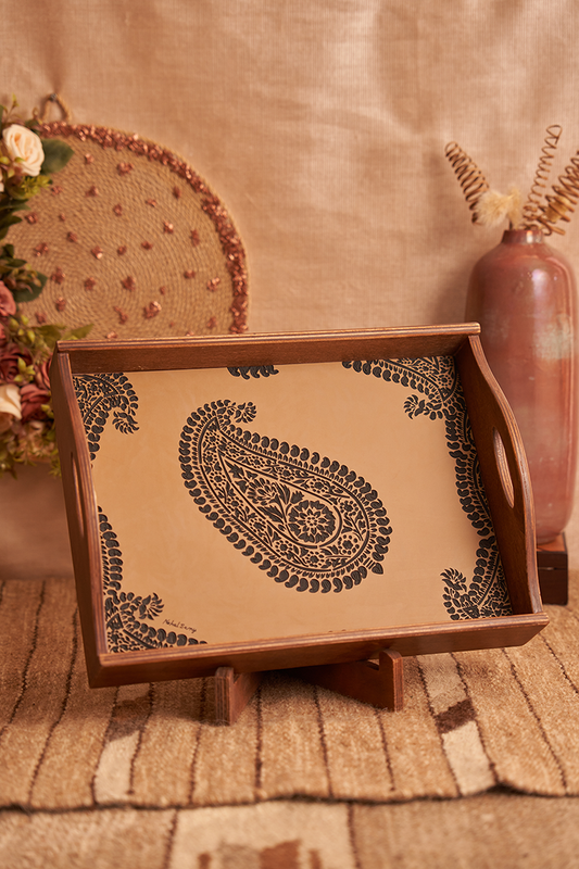 The Vintage Damask Tray