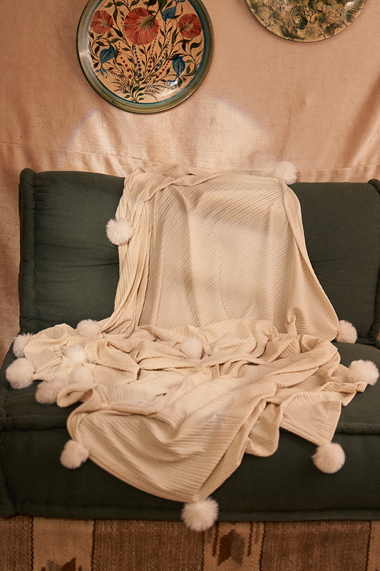 Pom-Pom & Tassel Throw Collection