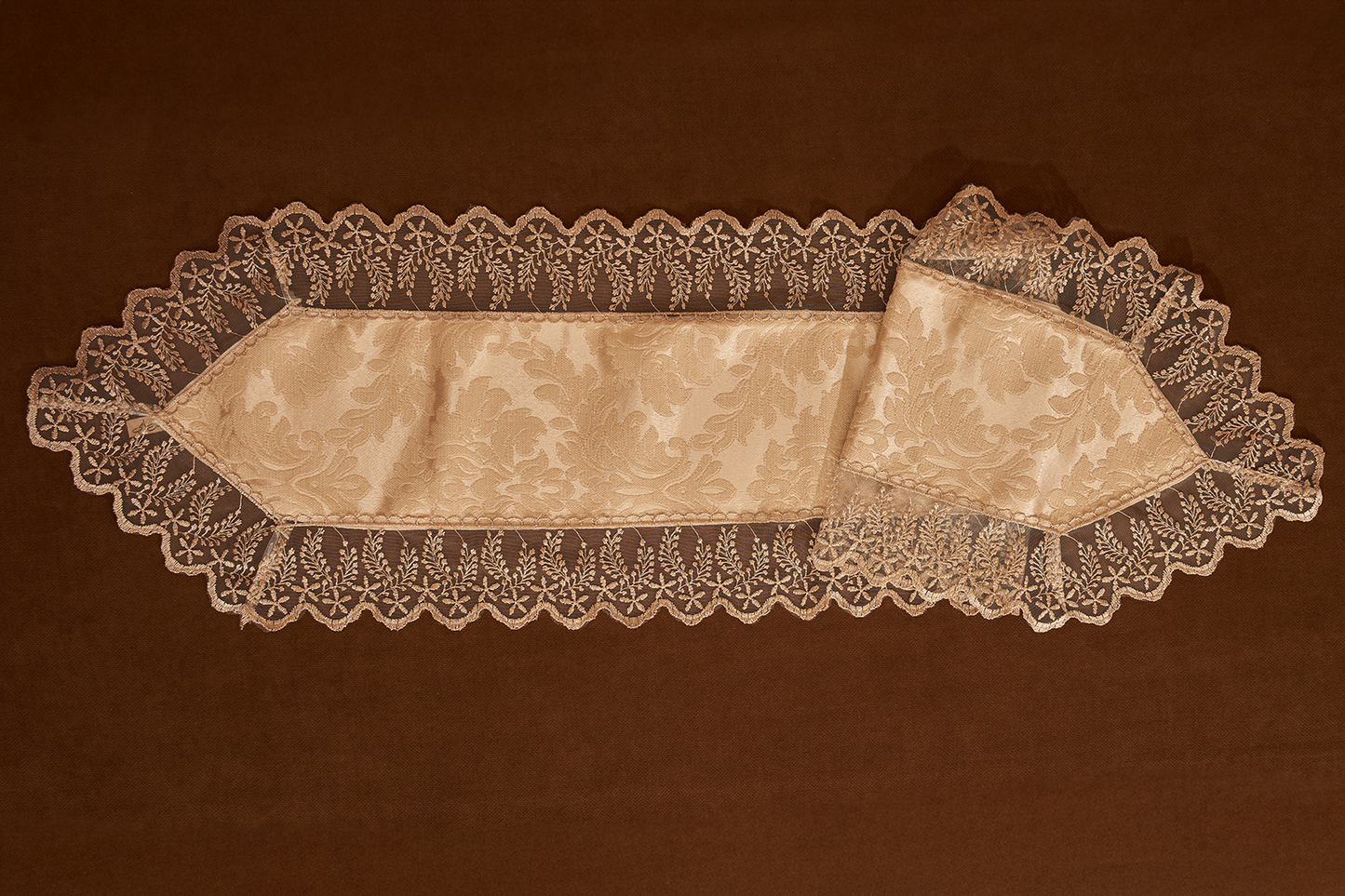 Lace Whisper Table Runner