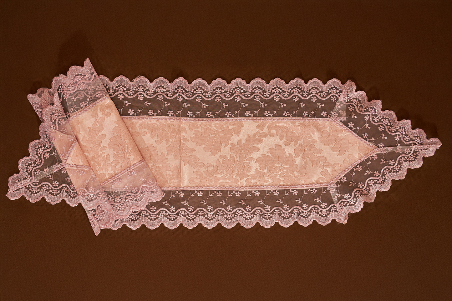 Lace Whisper Table Runner