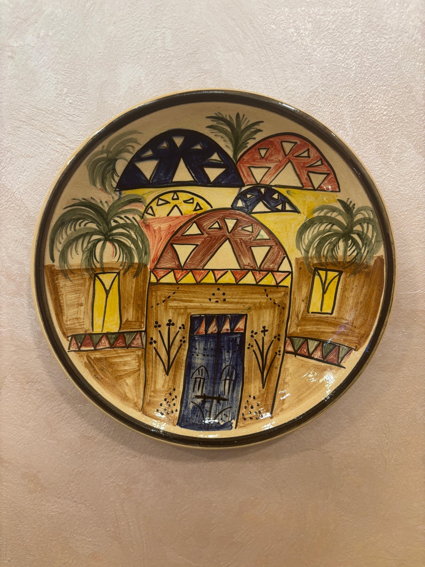 Egyptian Wall Plate