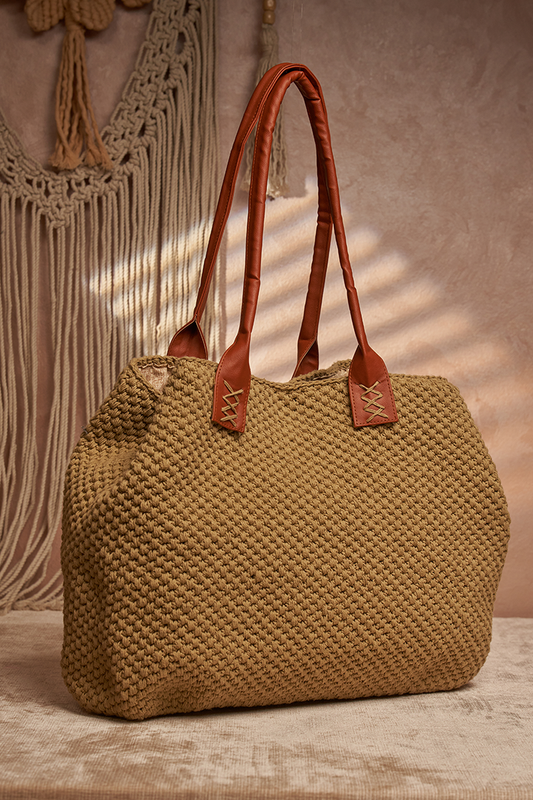 The Woven Traveler Bag
