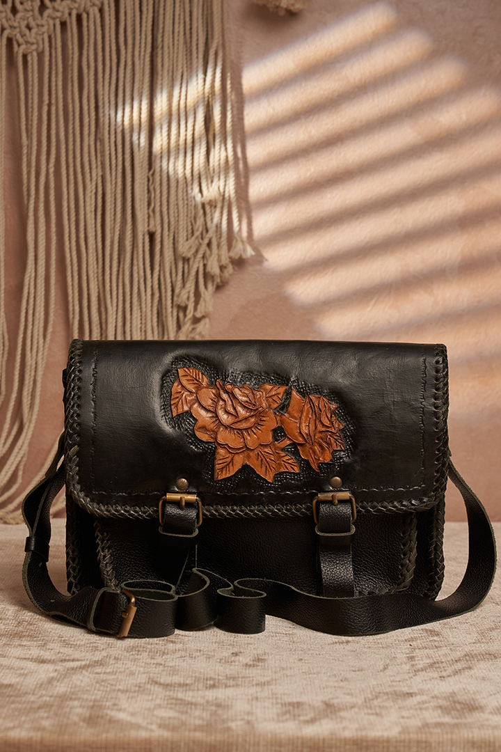 The Rosewood Satchel Bag