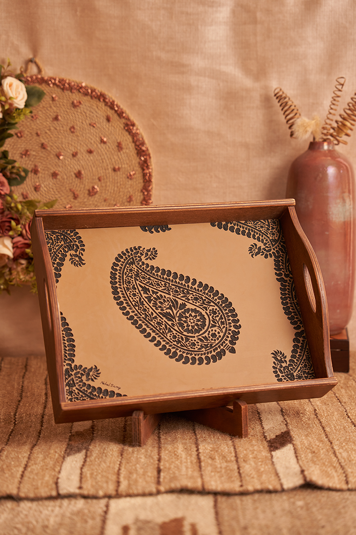 The Vintage Damask Tray