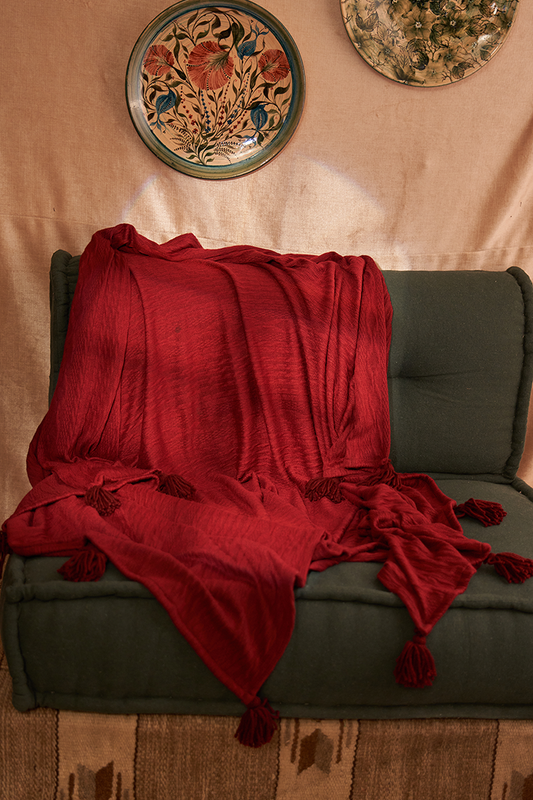 Pom-Pom & Tassel Throw Collection