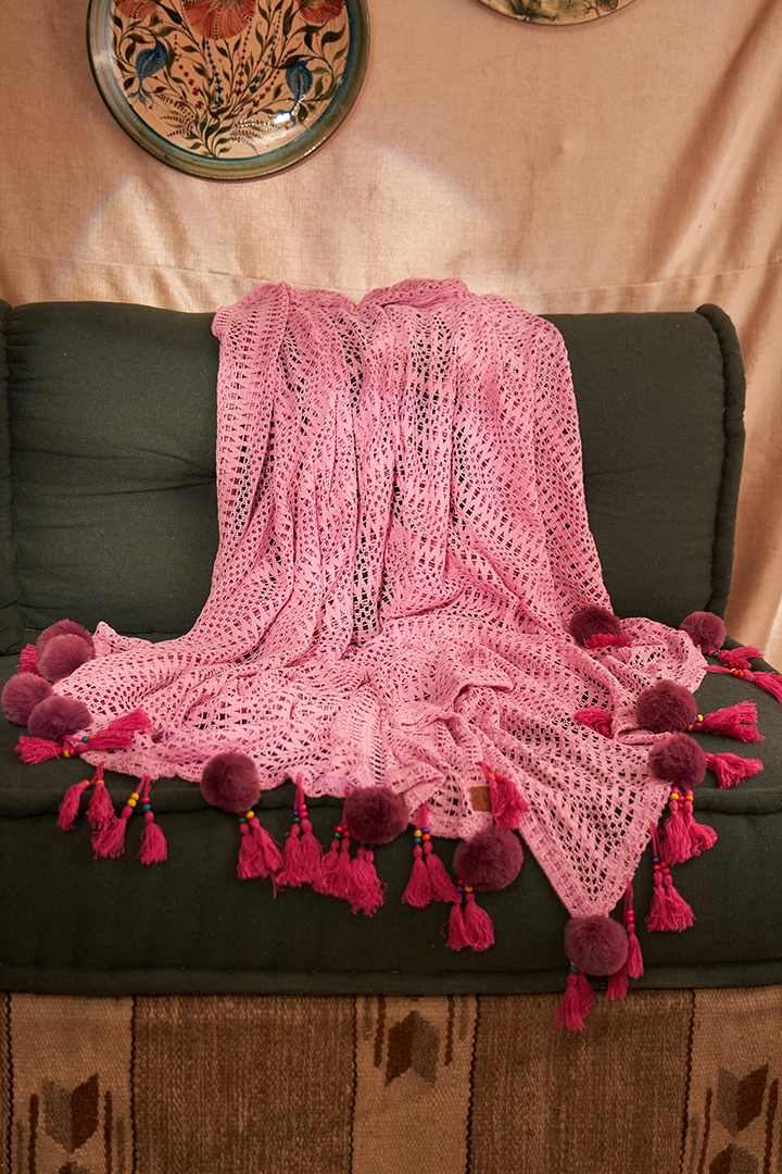 Pom-Pom & Tassel Throw Collection
