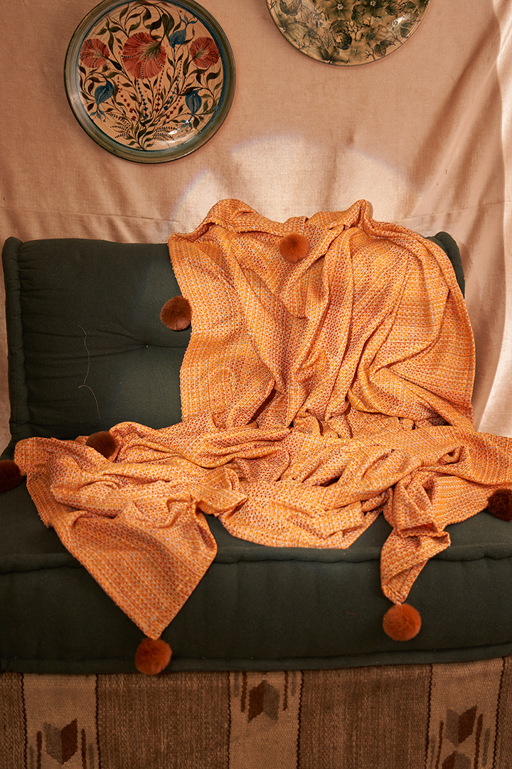 Pom-Pom & Tassel Throw Collection