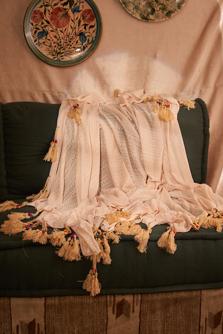 Pom-Pom & Tassel Throw Collection