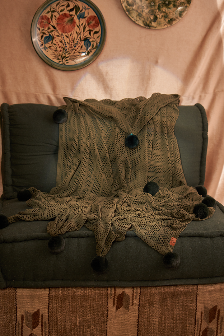 Pom-Pom & Tassel Throw Collection