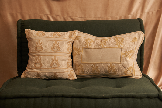 The Golden Palm Cushions