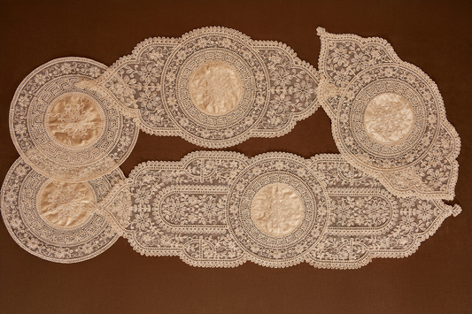 Heirloom Lace Bloom Dining Set