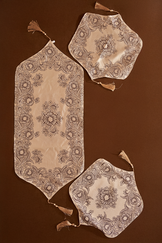 Floral Elegance Table Set
