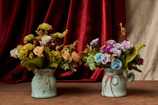 Earthenware Floral Vases
