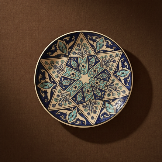 Midnight Bloom Plate