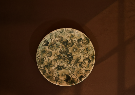 Verdant Bloom Plate