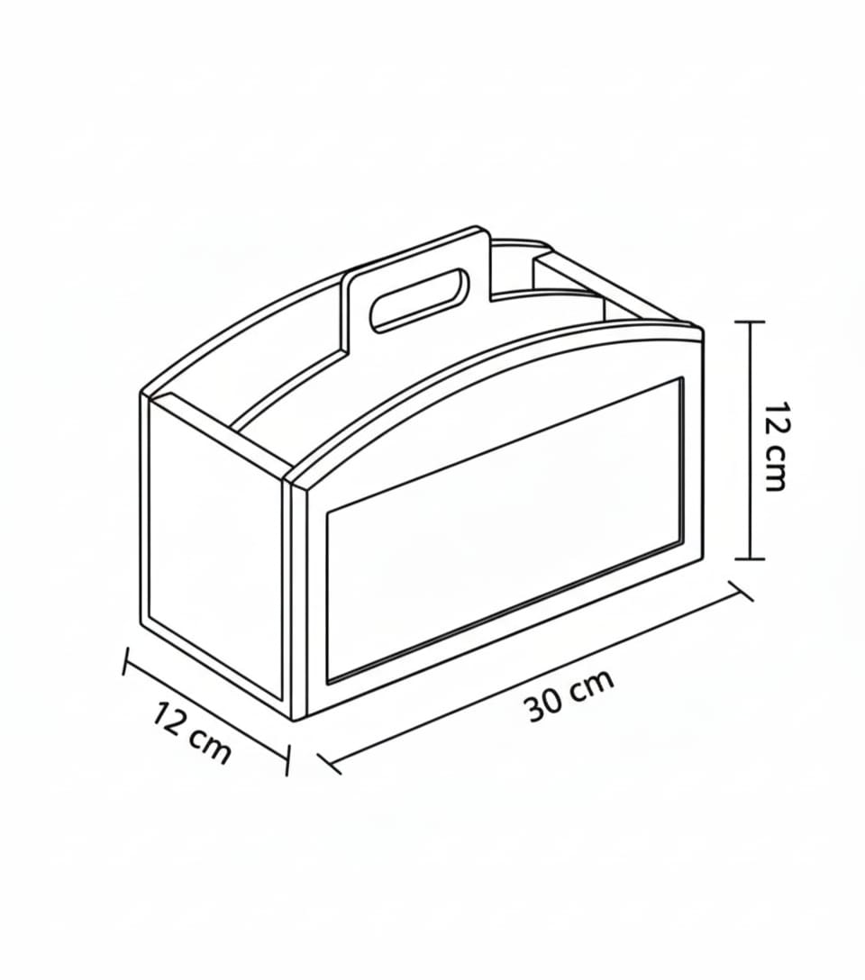 Wooden Holder (Welcome)