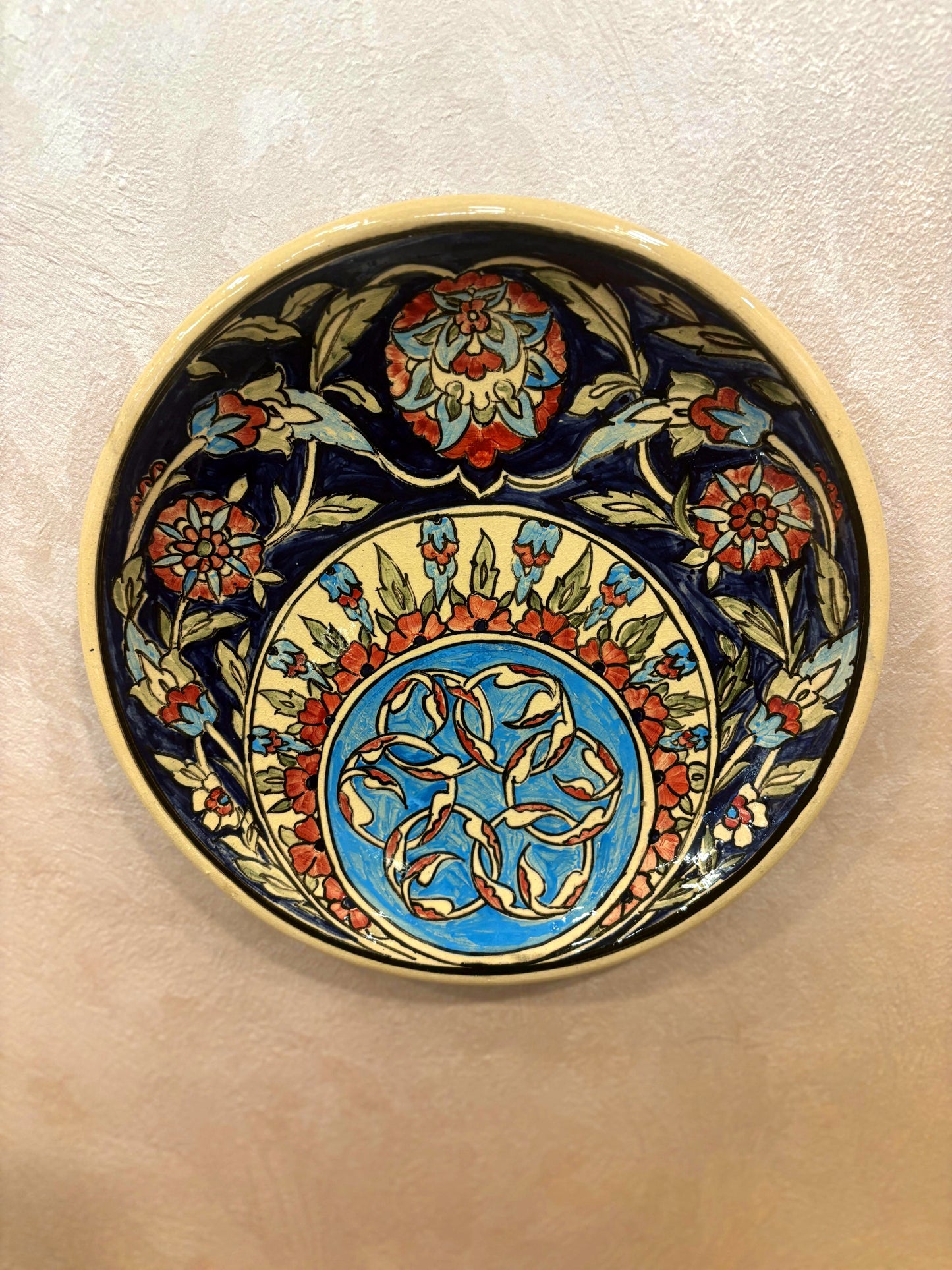 Ceramic Art Wall Plate